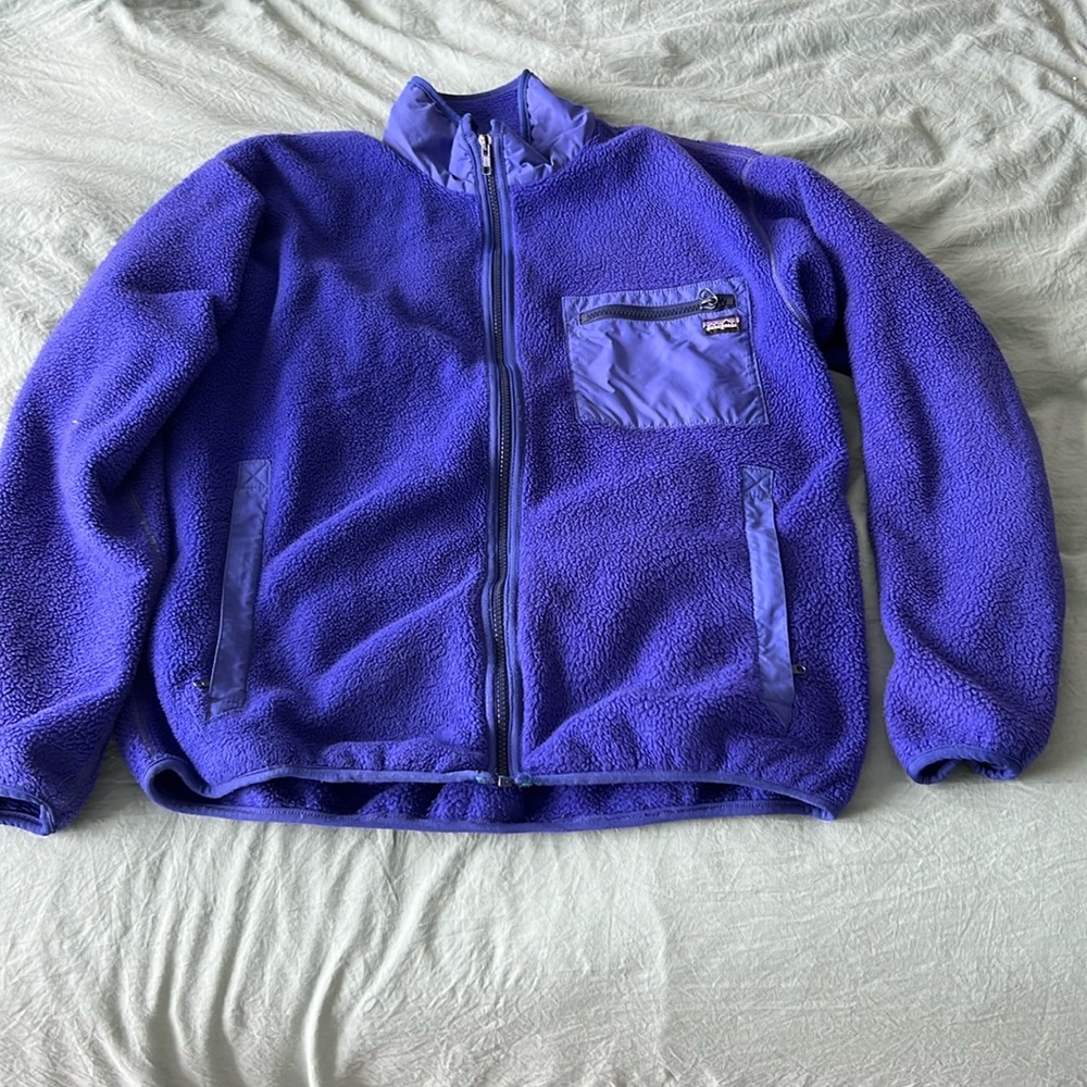 Vintage Patagonia Full Zip Retro-X Deep Pile Jacket